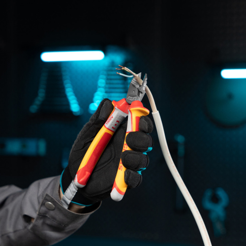 Бокорезы, диэлектрические рукоятки, до 1000 В, трехкомпонентные рукоятки, 180 мм Gross по ценам производителя в Уфе с доставкой по всей России