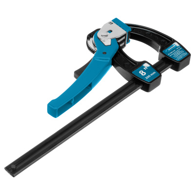 Струбцина реечная быстрозажимная 8, металлический корпус, рычажный храповой механизм, 200 мм Gross по ценам производителя в Уфе с доставкой по всей России