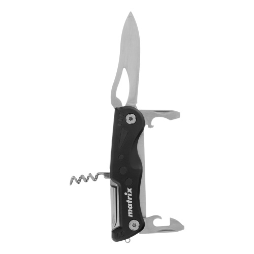 Нож многофункциональный, 7 функций, в чехле, 107 мм Matrix по ценам производителя в Уфе с доставкой по всей России