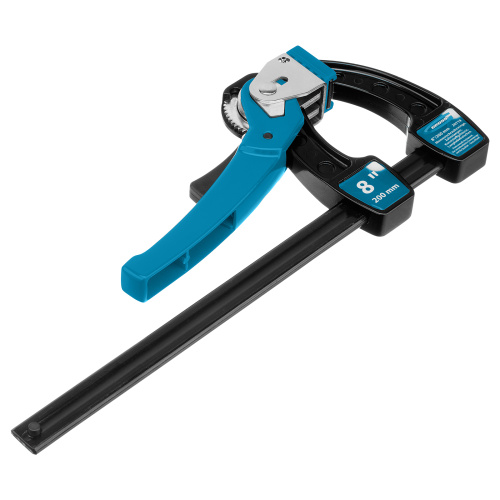 Струбцина реечная быстрозажимная 8, металлический корпус, рычажный храповой механизм, 200 мм Gross по ценам производителя в Уфе с доставкой по всей России