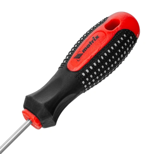 Отвертка Fusion, PH0 х 100 мм, CrV, трехкомпонентная рукоятка "Anti slip" Matrix по ценам производителя в Уфе с доставкой по всей России