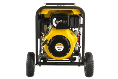 Генератор дизельный DD6300Е, 5.0 кВт, 220 В/50 Гц, 15 л, электростартер Denzel по ценам производителя в Уфе с доставкой по всей России