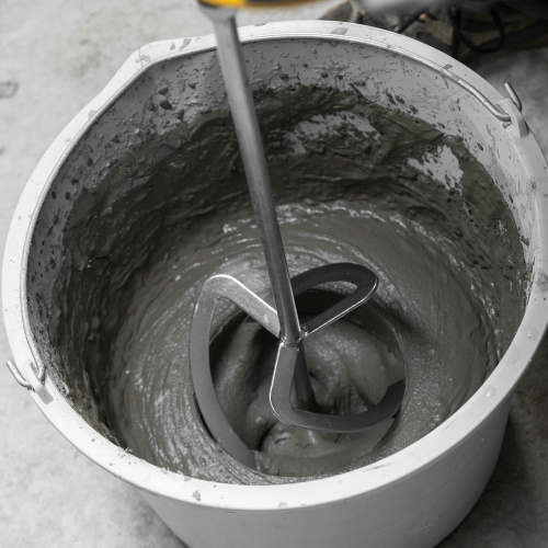 Насадка для миксера, для легких растворов, 160 х 590 мм, оцинкованная, хвостовик резьба М14 Сибртех по ценам производителя в Уфе с доставкой по всей России