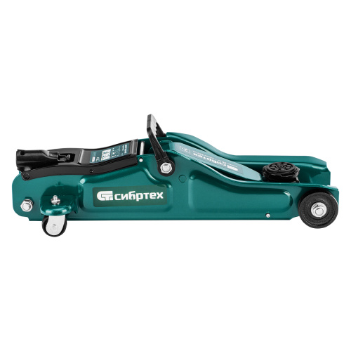 Домкрат гидравлический подкатной, 2 т, 85-330 мм, низкий подхват, в пласт. кейсе Сибртех по ценам производителя в Уфе с доставкой по всей России