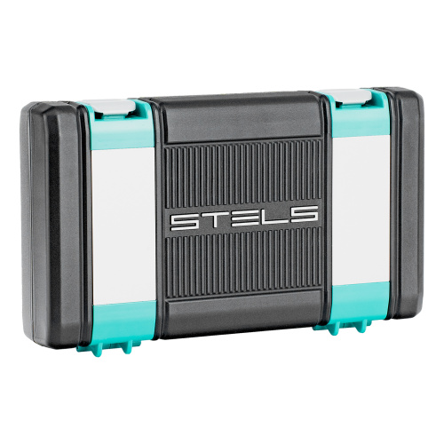 Набор инструментов, 1/4", CrV, пластиковый кейс 57 предметов Stels по ценам производителя в Уфе с доставкой по всей России