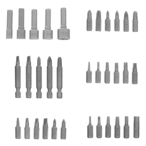 Отвертка реверсивная с набором бит и торцевыми головками, 35 шт, CrV Сибртех по ценам производителя в Уфе с доставкой по всей России