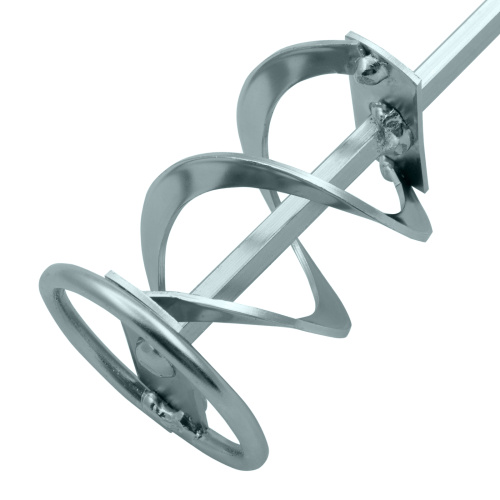 Миксер для красок и штукатурных смесей, 60 х 400 мм, оцинкованный, шестигранный хвостовик 8 мм Denzel по ценам производителя в Уфе с доставкой по всей России