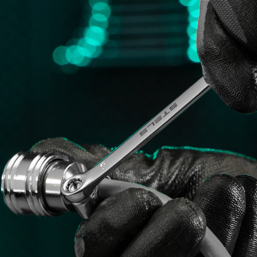 Ключ комбинированный, 6 мм, CrV, матовый хром Stels по ценам производителя в Уфе с доставкой по всей России