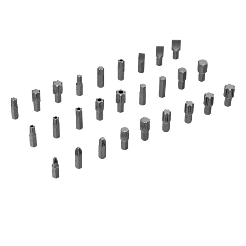 Набор инструментов, 1/2", 1/4", CrV, S2, пластиковый кейс, 194 предмета Denzel по ценам производителя в Уфе с доставкой по всей России