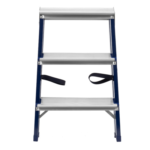 Стремянка двусторонняя 3 ступени, стальная, Сибртех по ценам производителя в Уфе с доставкой по всей России