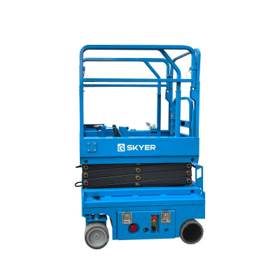 Самоходный ножничный подъемник SKYER PL0524 с выдвижной платформой (узкая база) по ценам производителя в Уфе с доставкой по всей России