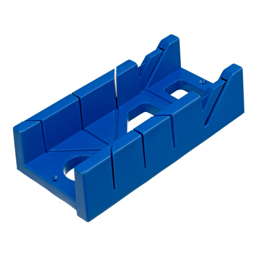 Стусло пластиковое, синее, 4 угла для запила, пила 350 мм Сибртех по ценам производителя в Уфе с доставкой по всей России