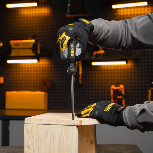 Отвертка PH3х150 мм, CrV, трехкомпонентная рукоятка Denzel по ценам производителя в Уфе с доставкой по всей России