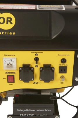 Генератор бензиновый 2,0 кВт 220В 15л с электростартером TOR TR2500E по ценам производителя в Уфе с доставкой по всей России