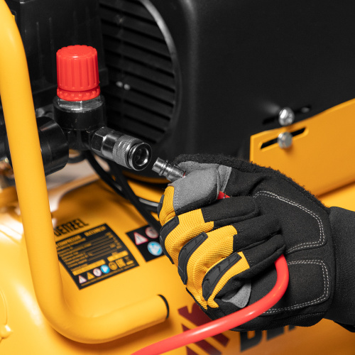 Компрессор воздушный DLC1300/24 безмасляный 1.3 кВт, 24 литра, 206 л/мин Denzel по ценам производителя в Уфе с доставкой по всей России