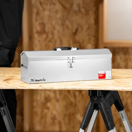 Ящик для инструмента, 484 х 154 х 165 мм, металлический Matrix по ценам производителя в Уфе с доставкой по всей России