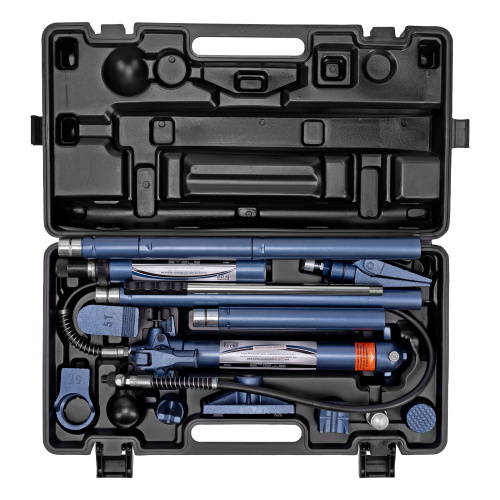 Растяжка гидравлическая, 10 т, набор из 17 предметов, 7 сменных насадок, в пластиковом кейсе Stels по ценам производителя в Уфе с доставкой по всей России