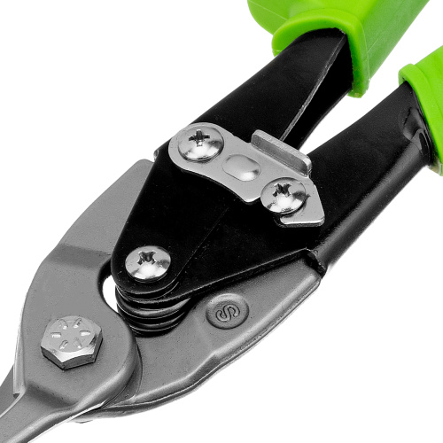 Ножницы по металлу, 250 мм, прямой рез, сталь С55, двухкомпонентные рукоятки СИБРТЕХ по ценам производителя в Уфе с доставкой по всей России