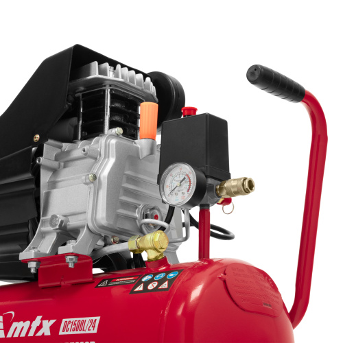 Компрессор воздушный DC1500L/24, 1,5 кВт, 24 л, 210 л/мин MTX по ценам производителя в Уфе с доставкой по всей России