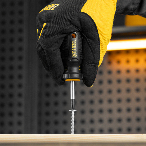 Отвертка, PH2х38 мм, S2, 3к рукоятка Denzel по ценам производителя в Уфе с доставкой по всей России