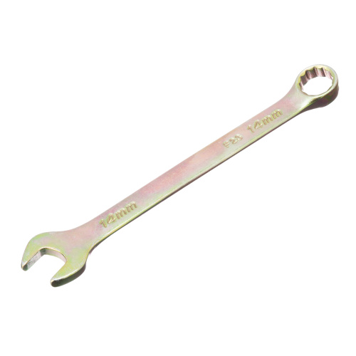 Ключ комбинированный, 14 мм, желтый цинк Сибртех по ценам производителя в Уфе с доставкой по всей России