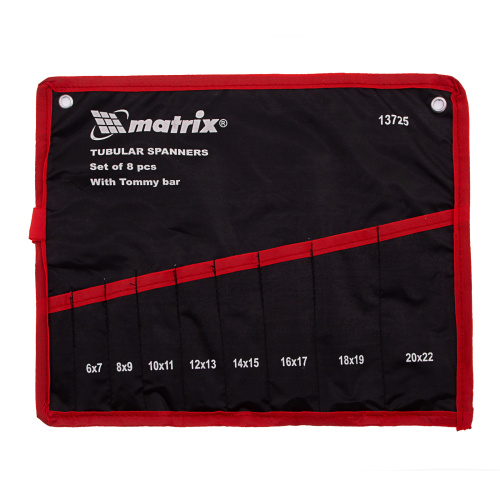Набор ключей трубчатых торцевых 9 предметов Matrix по ценам производителя в Уфе с доставкой по всей России