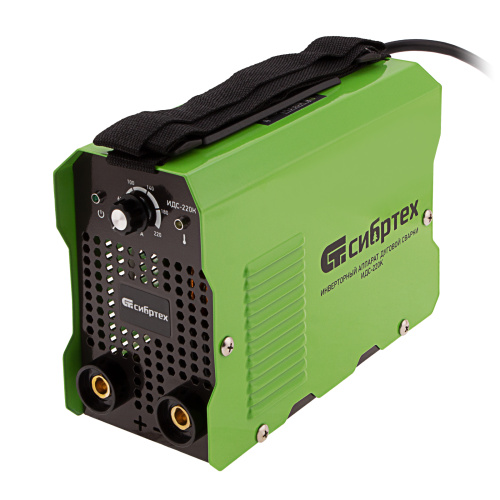 Инверторный аппарат дуговой сварки ИДС-220K, 220 А, ПВ 80%, диаметр электрода 1,6-5 мм Сибртех по ценам производителя в Уфе с доставкой по всей России