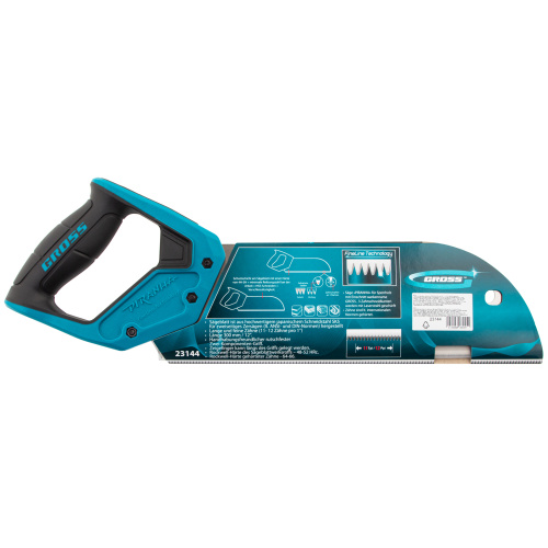 Пила для фанеры с запилом Piranha, 300 мм/12", 11-12 TPI, каленый зуб 3D, двухкомпонентная рукоятка Gross по ценам производителя в Уфе с доставкой по всей России