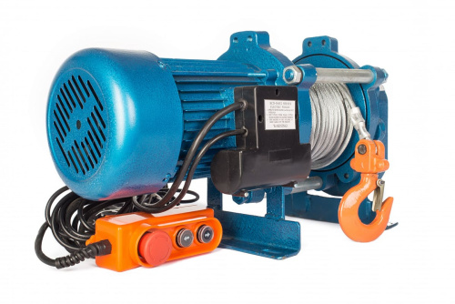 Лебедка электрическая  500/1000 кг 100/50 м с канатом 380 В TOR KCD по ценам производителя в Уфе с доставкой по всей России