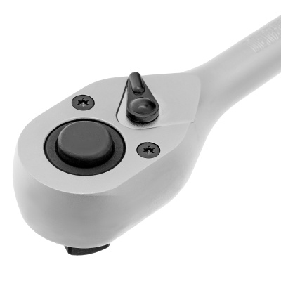 Ключ-трещотка 1/2", 90 зубьев, с быстрым сбросом, CrV Denzel по ценам производителя в Уфе с доставкой по всей России