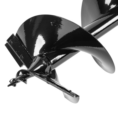 Шнек для грунта ER-250, диаметр 250 мм, длина 800 мм,соединение 20 мм, съемный нож Denzel по ценам производителя в Уфе с доставкой по всей России