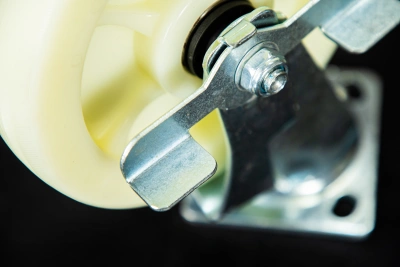 Колесо большегрузное поворотное SCdnb 80 200 мм полипропиленовое с тормозом купить в Москве с доставкой по всей России | ProtosMarket.ru