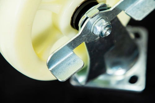 Колесо большегрузное поворотное SCdnb 80 200 мм полипропиленовое с тормозом по ценам производителя в Уфе с доставкой по всей России