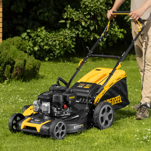 Газонокосилка бензиновая GLR-460SP-ZS, 149 см3, ширина 46 см, привод, травосборник 65 л Denzel по ценам производителя в Уфе с доставкой по всей России