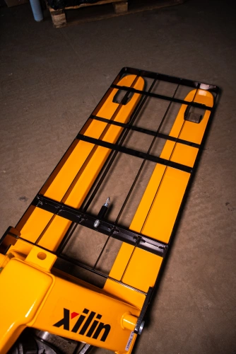 Тележка гидравлическая с решеткой 2500 кг 1150 мм полиуретановые колеса XILIN BFR по ценам производителя в Уфе с доставкой по всей России