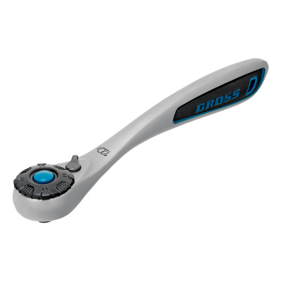 Набор торцевых головок, трещотка 120 зубьев, 1/4", CrV, 36 предметов Gross по ценам производителя в Уфе с доставкой по всей России