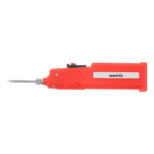 Паяльник беспроводной 4.5 В, 8 Вт, 350°С, припой 10 г, работа от элементов питания 3хАА Matrix по ценам производителя в Уфе с доставкой по всей России