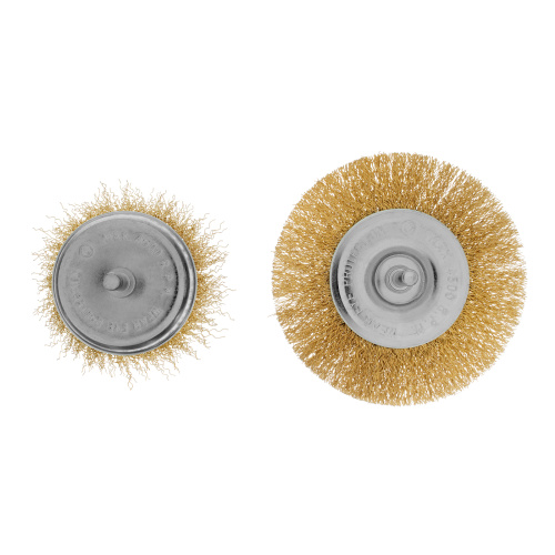 Набор щеток для дрели, 2 шт, 1 плоская, 100 мм, 1 "чашка", 75 мм, со шпильками Matrix по ценам производителя в Уфе с доставкой по всей России