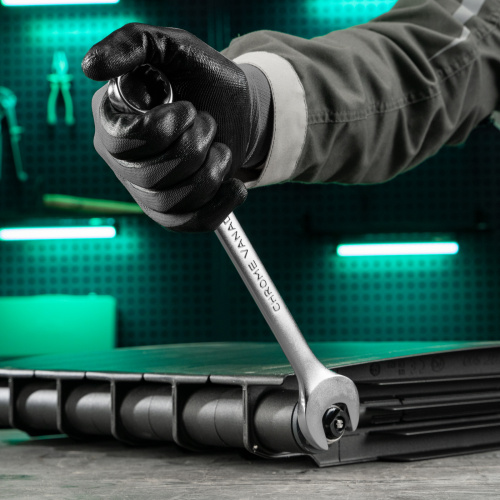 Ключ комбинированный, 25 мм, CrV, матовый хром Stels по ценам производителя в Уфе с доставкой по всей России