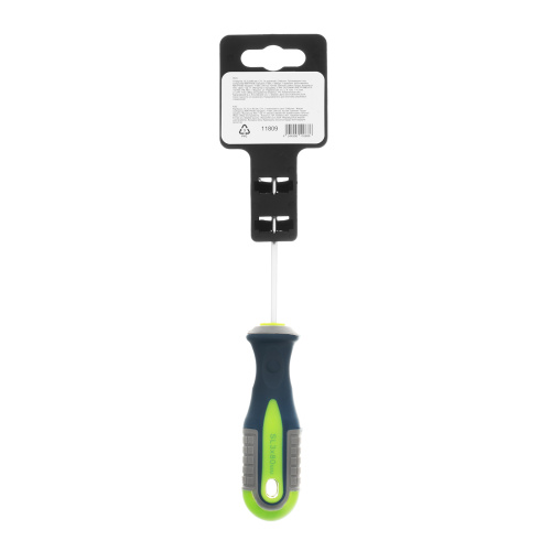 Отвертка, SL3 х 80 мм, CrV, трехкомпонентная рукоятка Сибртех по ценам производителя в Уфе с доставкой по всей России